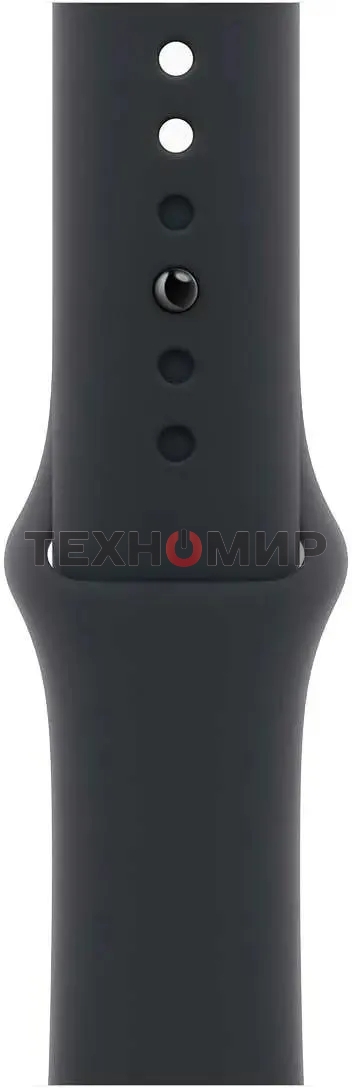 Умные часы Apple Watch SE 3 2025 A3325 44мм OLED корп.темная ночь Sport Band рем.темная ночь разм.брасл.:M/L (MEHQ4LW/A)