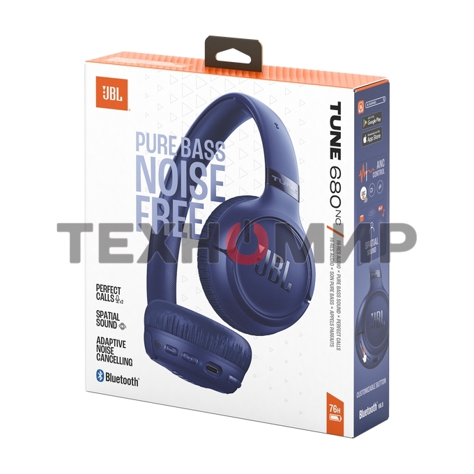 Наушники JBL Tune 680NC, blue
