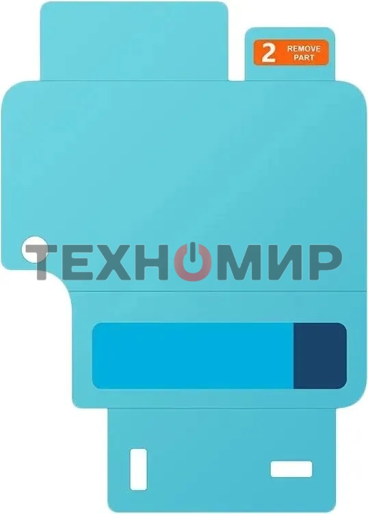 Защитная пленка для экрана Samsung прозрачный для Samsung Galaxy Z Flip6 прозрачный 2шт. (EF-UF741CTEGRU)