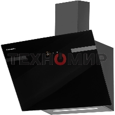 Вытяжка каминная Maunfeld Amber 60 Glass черная, 60 см, 1050 куб. м/ч, 55 дБ