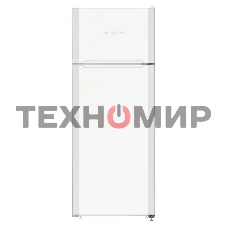 Холодильник Liebherr CTE 2531-26 001 белый двухкамерный 189/44л морозилка сверху