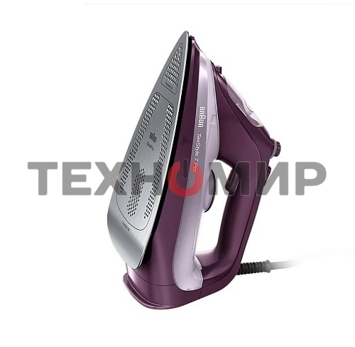 Утюг Braun SI7181VI сиреневый/фиолетовый, 3100 Вт, 50 г/мин, 230 г/мин, 300 мл