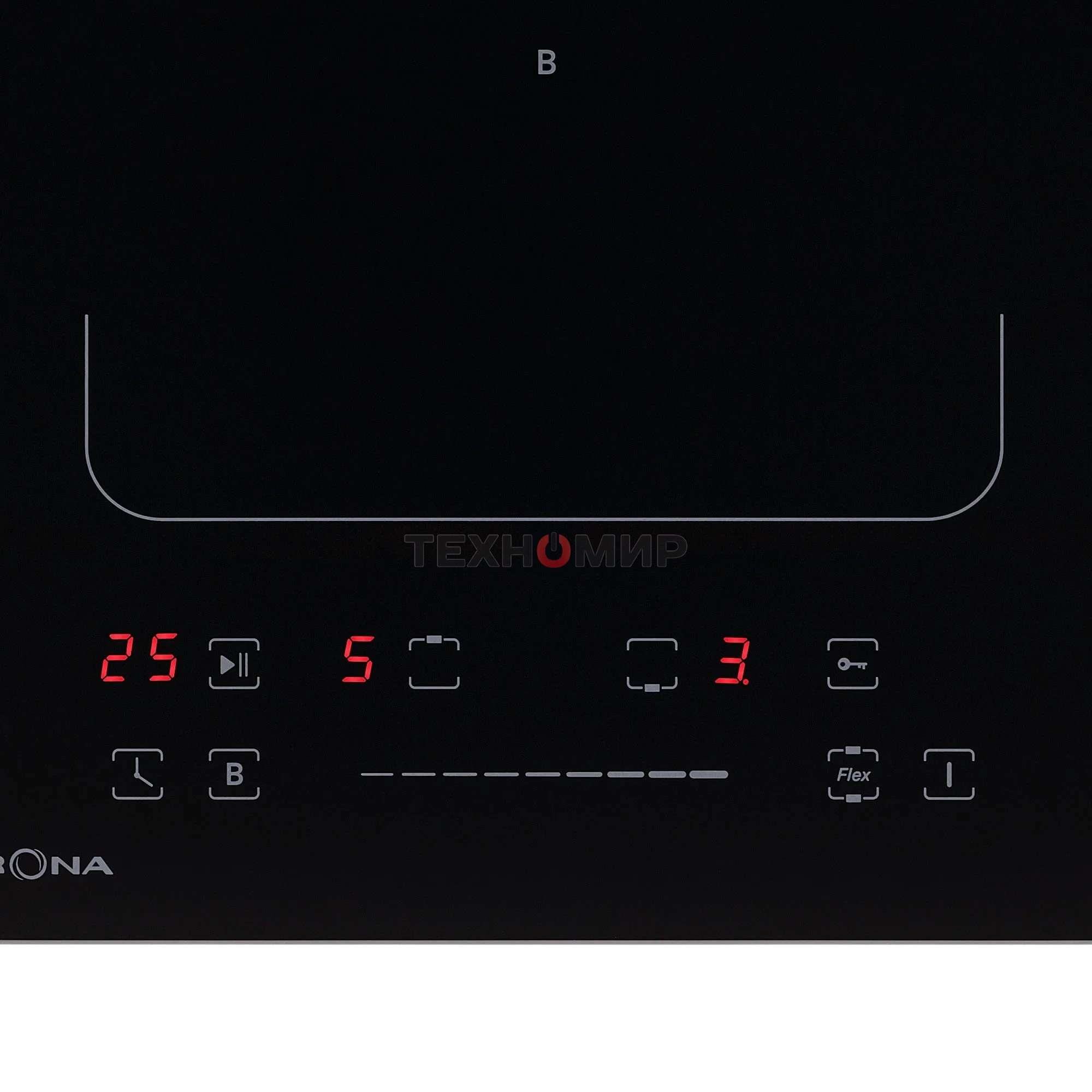 Индукционная варочная панель Krona ERDE 30 BL 2BFTS черный