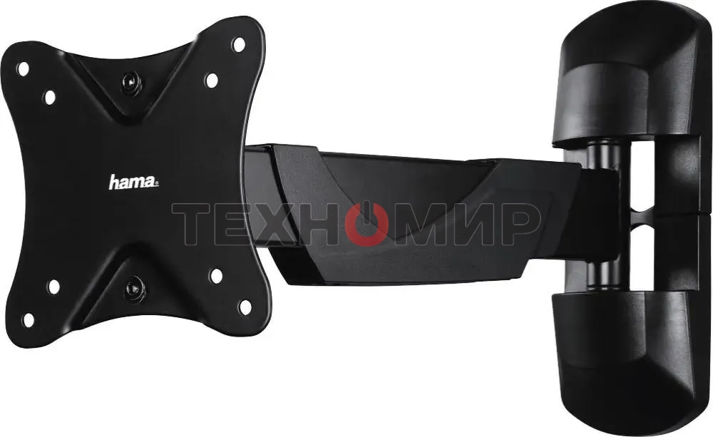 Кронштейн для телевизора Hama FULLMOTION черный, 10