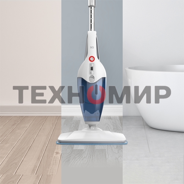 Паровая швабра BQ SM2009 White-blue, 1400 Вт