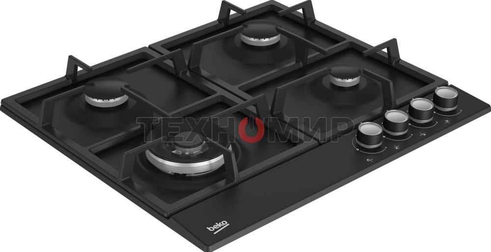 Газовая варочная панель Beko HIAW 64225 SB, черный