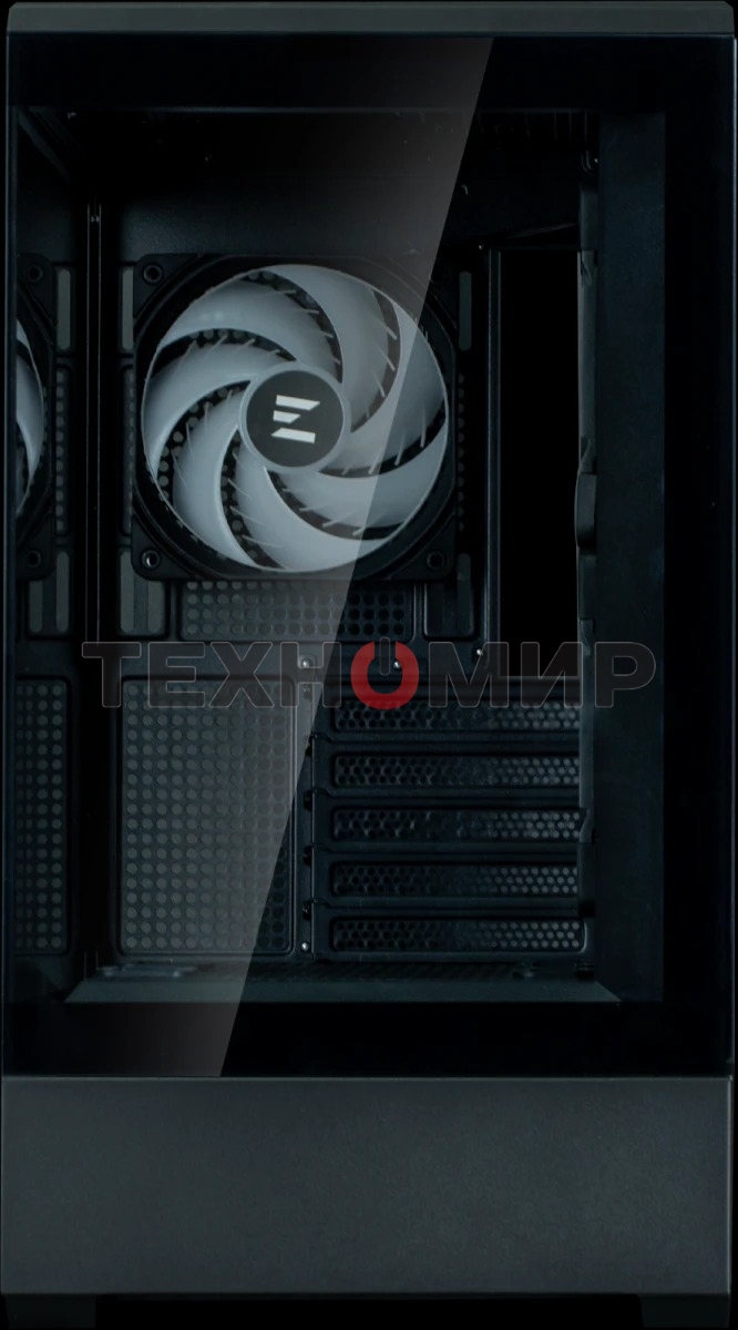 Компьютерный корпус ZALMAN P30 V2, MATX, черный, WINDOW, 2x3.5