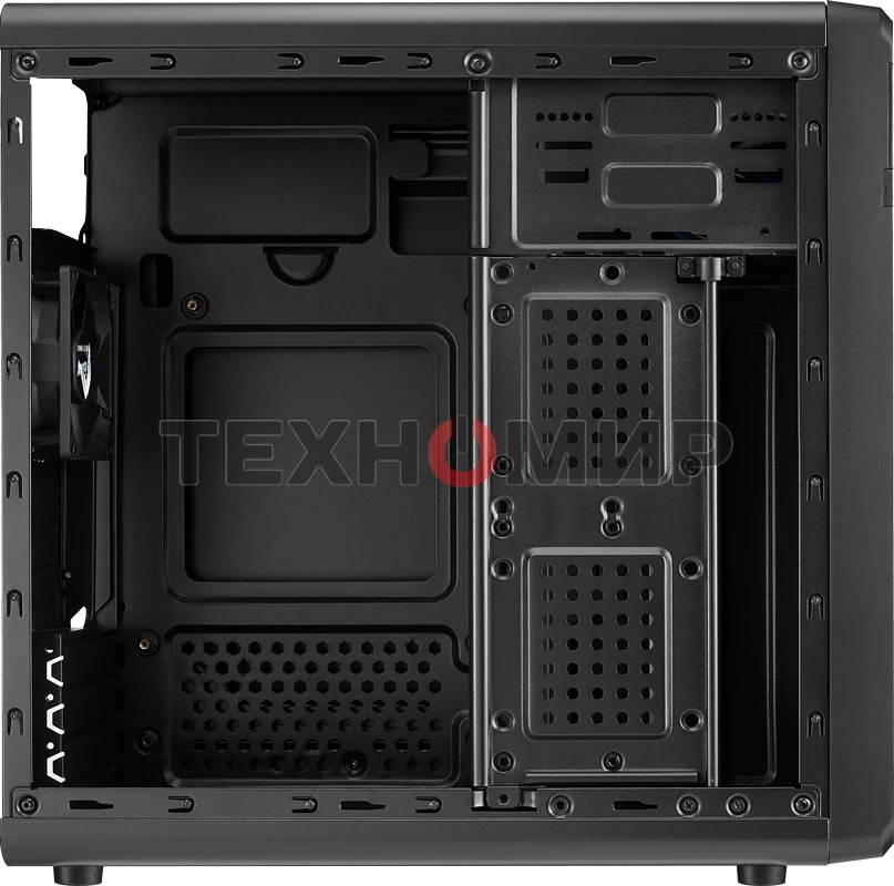 Компьютерный корпус Aerocool/Formula Qs-180 черный без БП mATX 1x80мм 2xUSB 2.0 1xUSB 3.0 audio