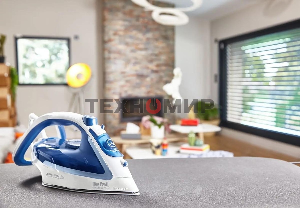 Утюг Tefal FV5736E0 2500Вт, 220г, синий