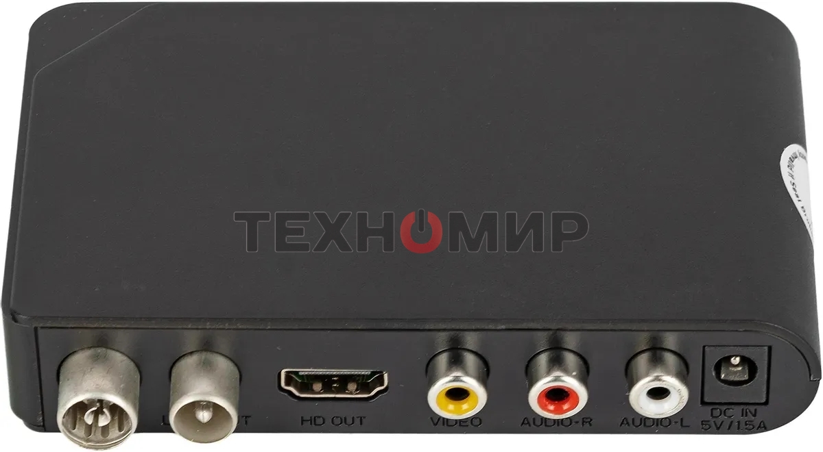 Приставка для цифрового ТВ BBK SMP027HDT2 черный, DVB-T2, DVB-T, HDMI, USB 2.0