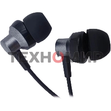 Гарнитура внутриканальные Oklick HS-S-230 1.2м черный проводные в ушной раковине (SS-E188B)