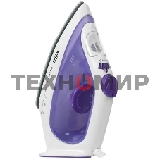 Утюг Braun SI 1080 VI фиолетовый/белый, 2000 Вт, 25 г/мин, 130 г/мин, 220 мл