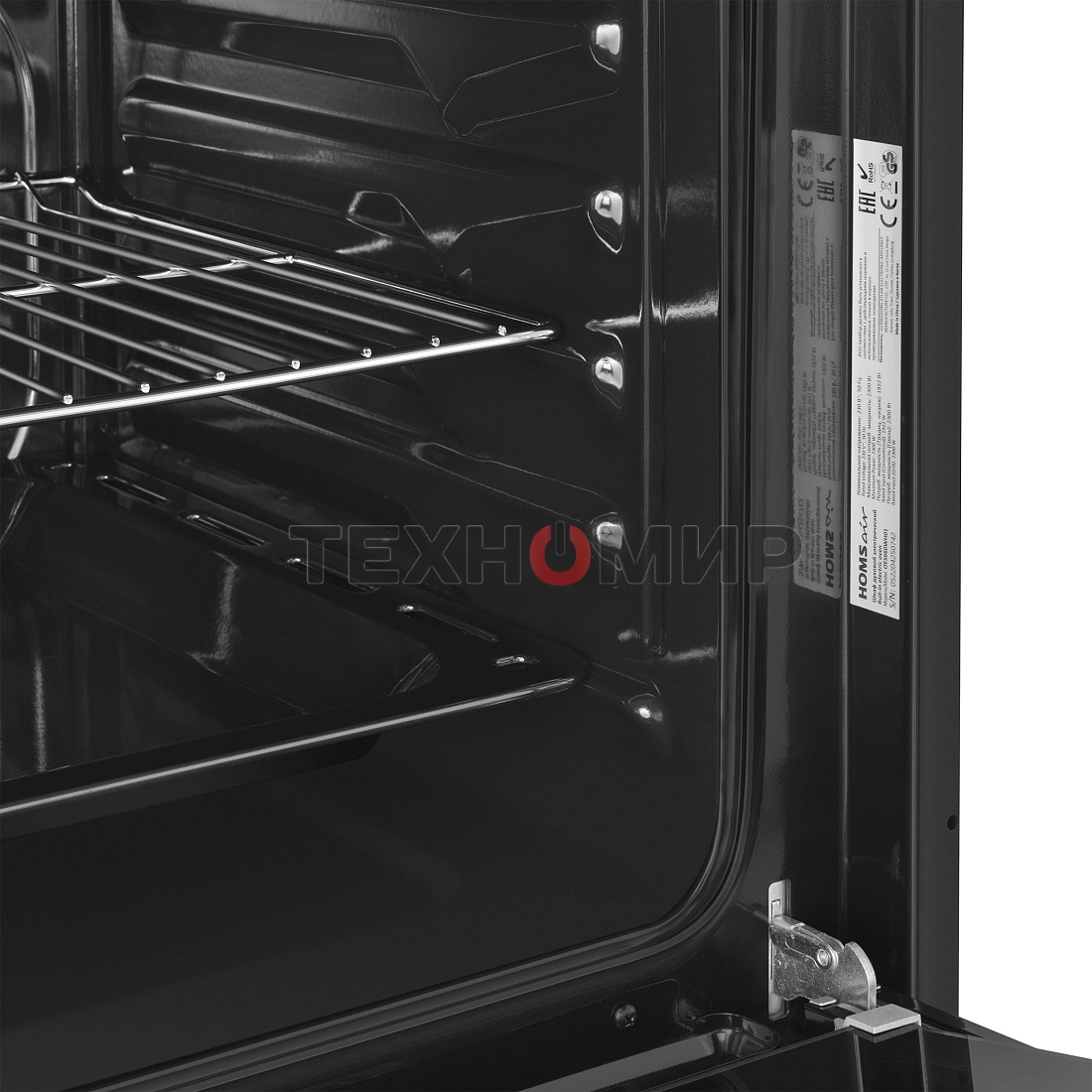Духовой шкаф электрический встраиваемый HOMSair OES660WH01 белый
