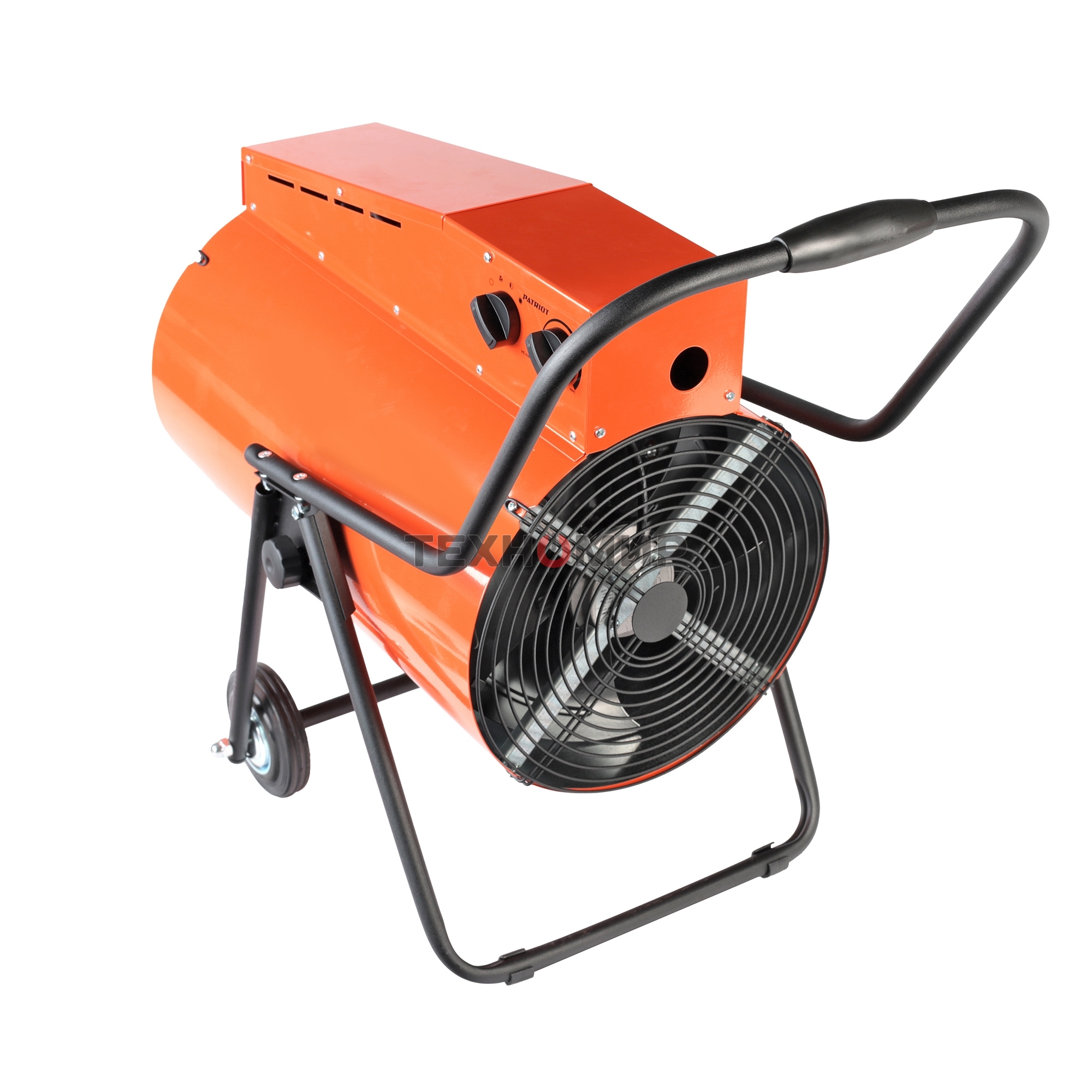 Тепловентилятор электрический Patriot PT-R 30, оранжевый/черный, 30 кВт, 270 м2, 380В, терморегулятор