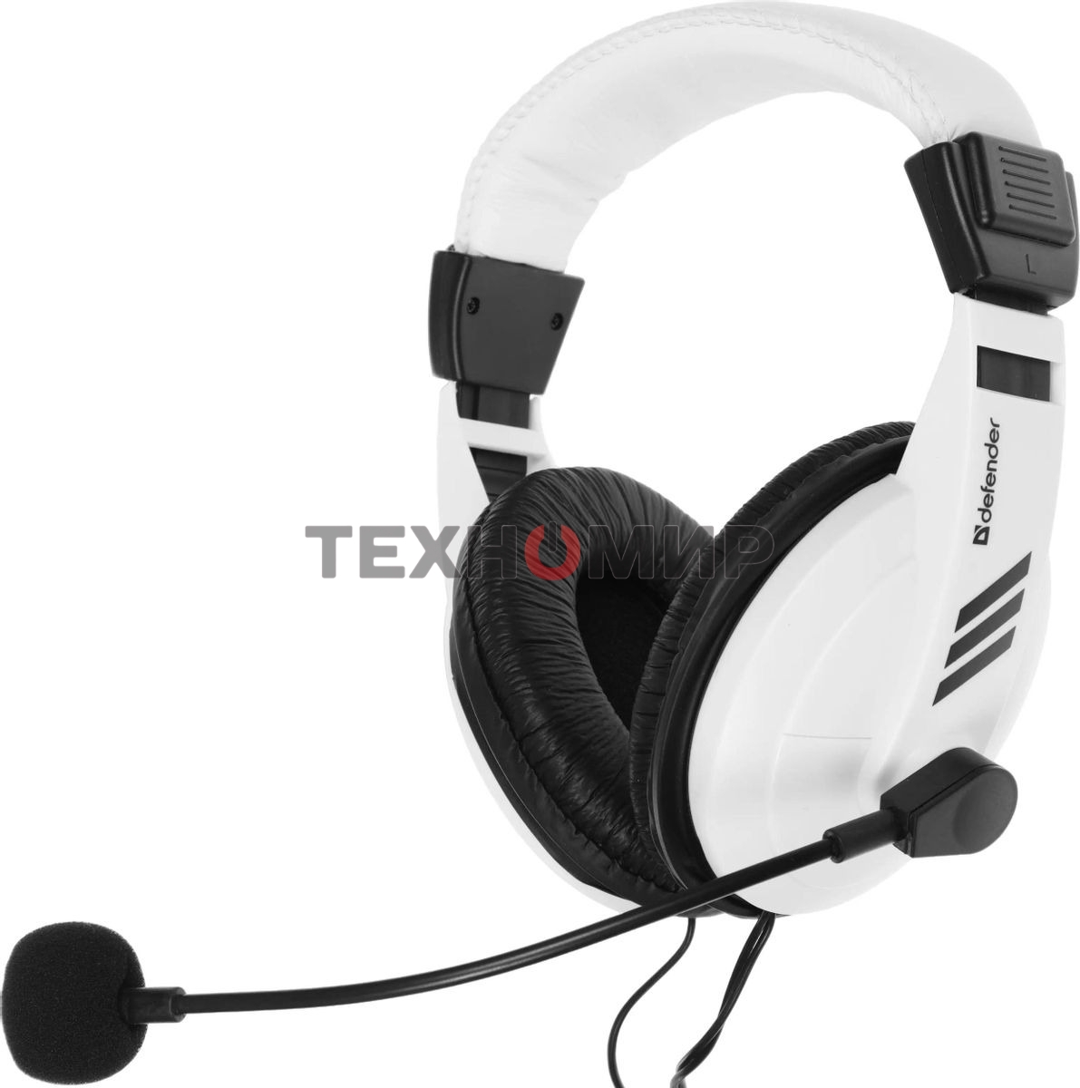 Гарнитура проводная Defender Gryphon 750 белый, кабель 2 м