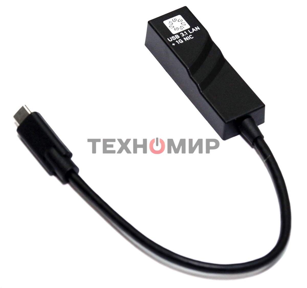 Кабель-адаптер 5bites UA3C-45-07BK USB3.1, RJ45 1G, черный