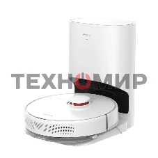Робот-пылесос Dreame RLS3D Vacuum and Mop D10 Plus белый, 46 Вт, 5200 мА·ч Li-Ion, уборка сухая/влажная, пылесборник контейнер 0.4 л