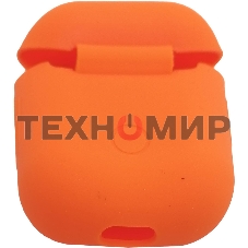Силиконовый кейс для TWS наушников AirPods, оранжевый (SBECASE-001S-OR)