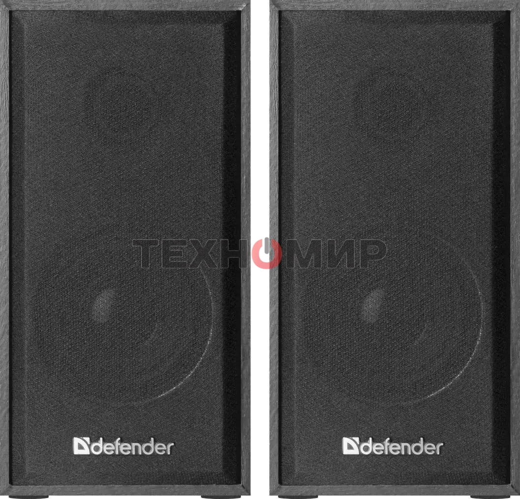 Акустическая система Defender SPK-240 2.0 черный (2x3 Вт, USB пит, раз. д. науш.)