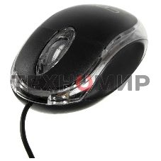 Мышь проводная CBR CM 122 черный, 1000 dpi, USB, кнопки - 3