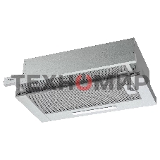 Вытяжка встраиваемая Evelux TEL 60 X серебристый, 60 см, 670 куб. м/ч, 46 дБ