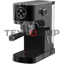 Кофеварка рожковая Korting KCM 1002 EN черный, молотый, 1.2 л, 1350 Вт, 20 бар