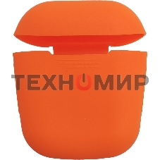 Силиконовый кейс для TWS наушников AirPods, оранжевый (SBECASE-001S-OR)