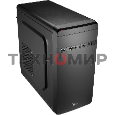 Компьютерный корпус Aerocool/Formula Qs-180 черный без БП mATX 1x80мм 2xUSB 2.0 1xUSB 3.0 audio