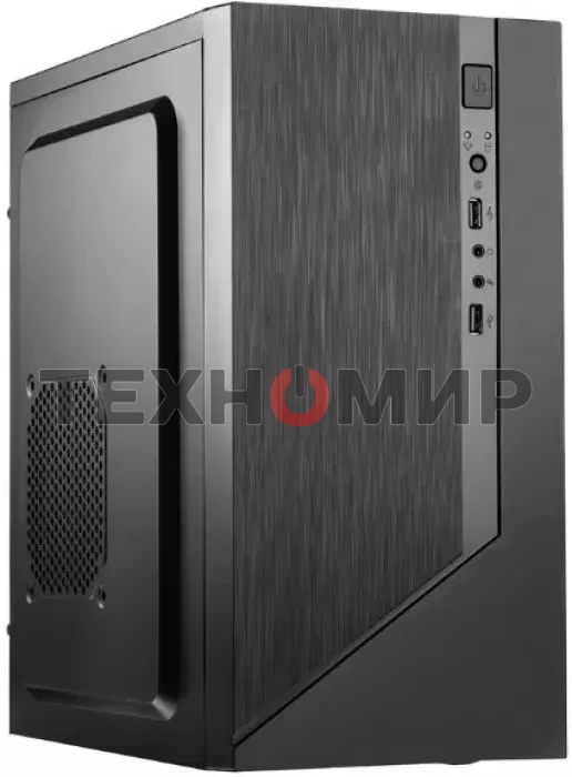 Компьютерный корпус Сase Forza mATX, 450W, 2xUSB 2.0, Black, w/o FAN, 12 см fan PSU, power cord