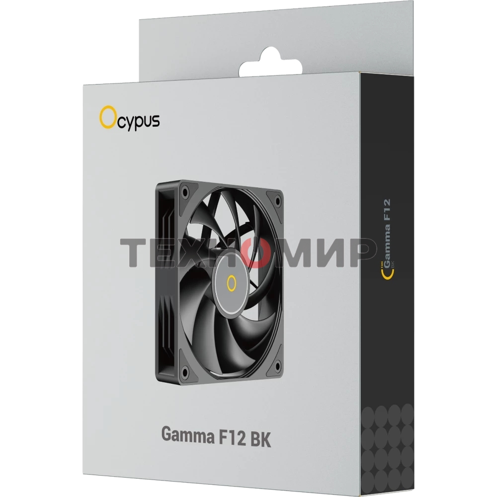 Вентилятор для корпуса Ocypus Gamma F12 BK черный 120мм 1300rpm 24.5db 3-pin