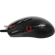 Мышь проводная + коврик A4Tech X-7120 черный, 2000 dpi, USB, кнопки - 7