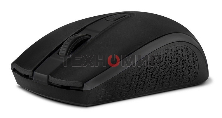 Мышь беспроводная SVEN RX-220W черный, 1600 dpi, радиоканал, USB, кнопки - 4