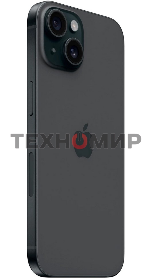 Смартфон Apple iPhone 15, 6/256Gb, черный