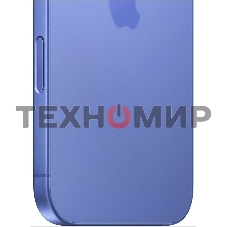 Смартфон Apple iPhone 16, 8/256Gb, ультрамарин