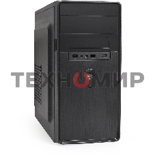 Компьютерный корпус Minitower ExeGate EX286412RUS BA-309 (mATX, без БП, 2хUSB, HD аудио, черный)