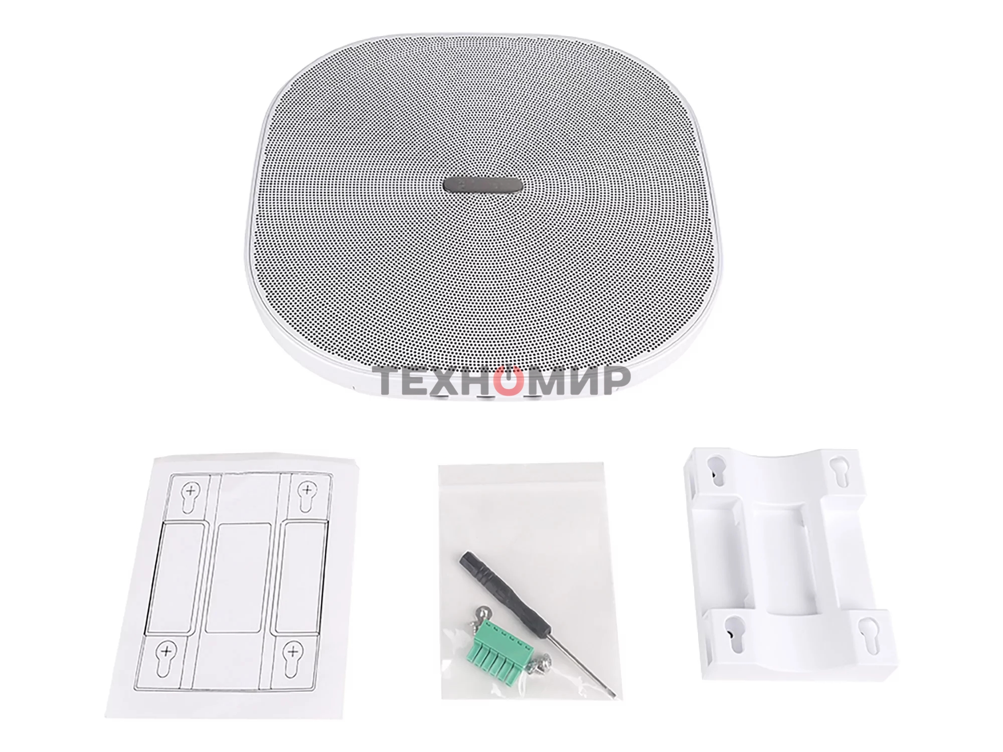 Микрофонный массив Intrend ITMIC-ARY8 подключение Dante/USB, Noise reduction, Feedback suppression, AEC, WebUI, питание POE/12V