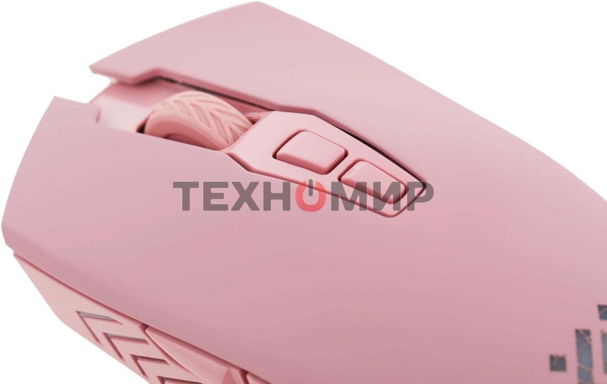 Мышь беспроводная Defender Pandora GM-502 розовый, 3200 dpi, радиоканал, USB, кнопки - 7