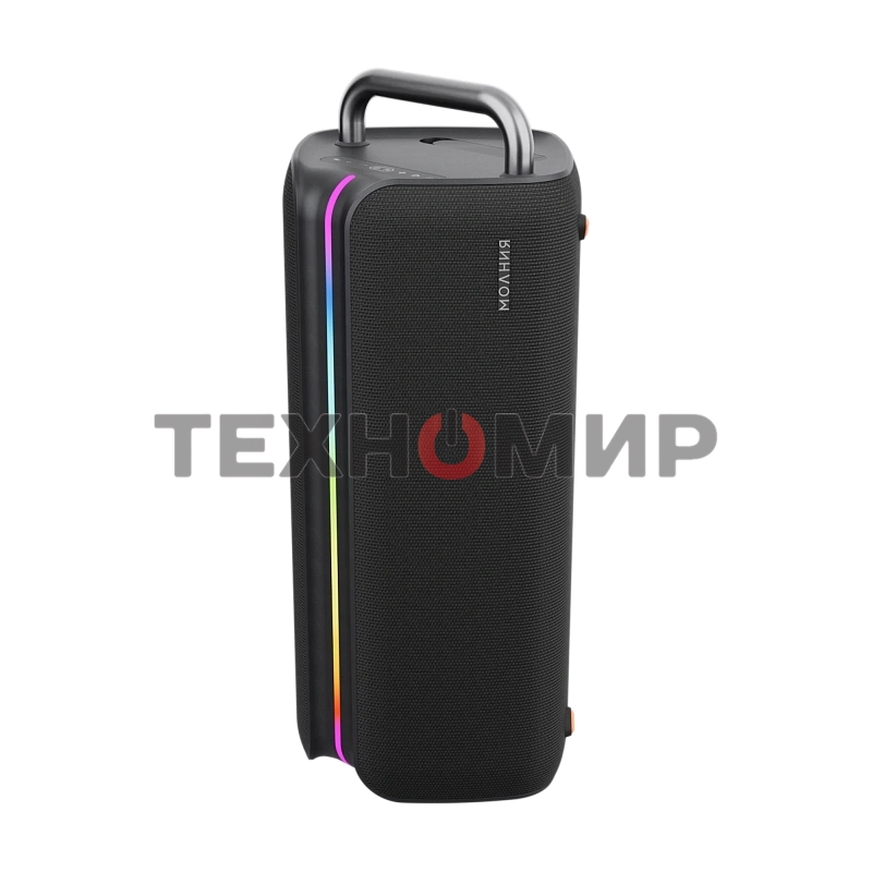 Колонка портативная Ural Молния Бит черный 420W 1.1 BT/3.5Jack/USB-C 10м 8000mAh (без.бат) (УРАЛ МОЛНИЯ БИТ)