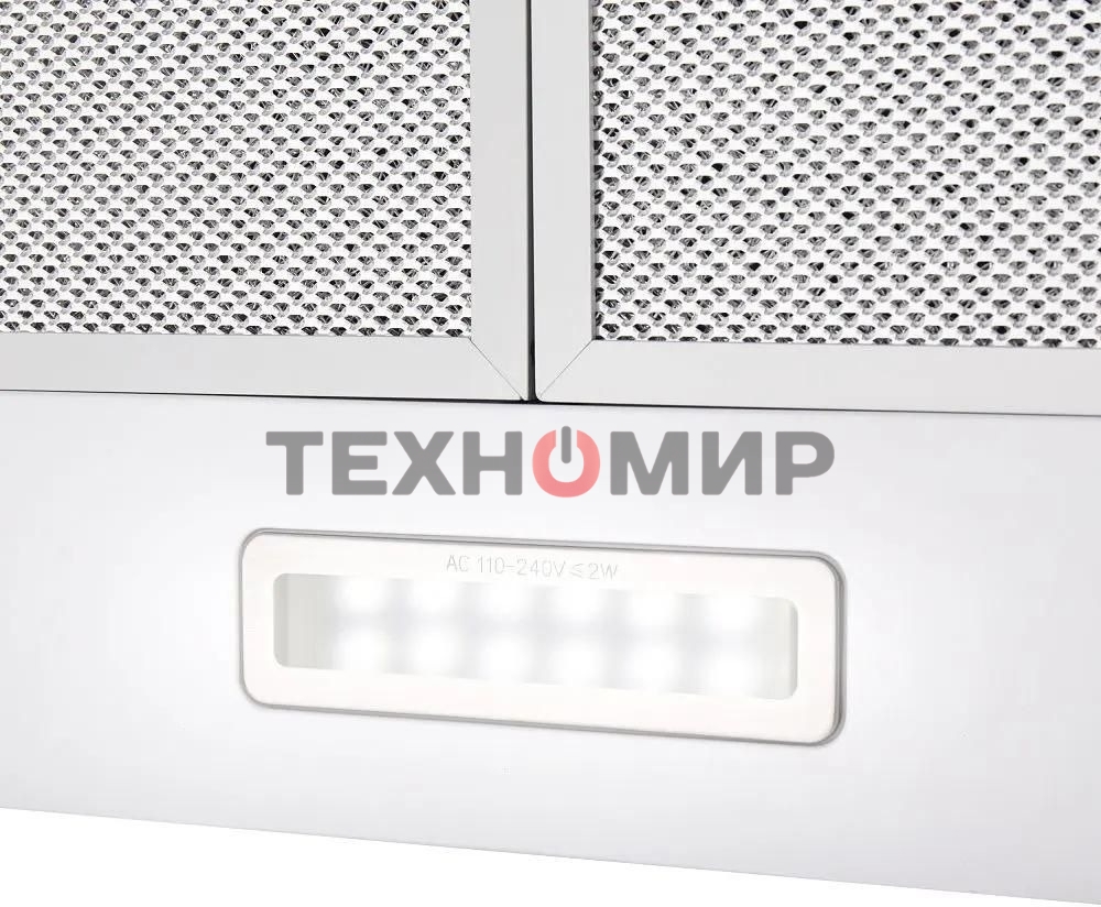 Вытяжка купольная Maunfeld Cork 60, белый, 60 см, 620 куб. м/ч, 47 дБ