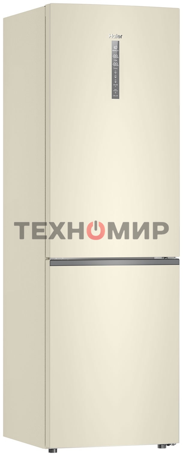 Холодильник Haier C2F636CCFDU1 бежевый двухкамерный 256/108 л морозилка снизу, No Frost
