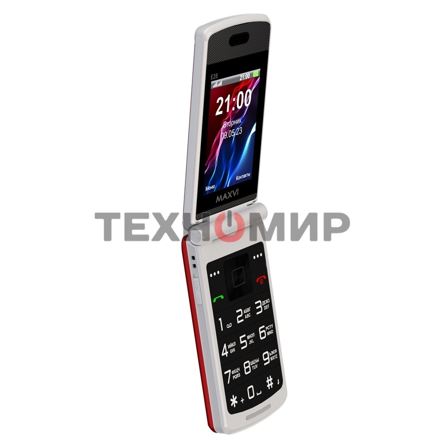 Мобильный телефон Maxvi E28 красный
