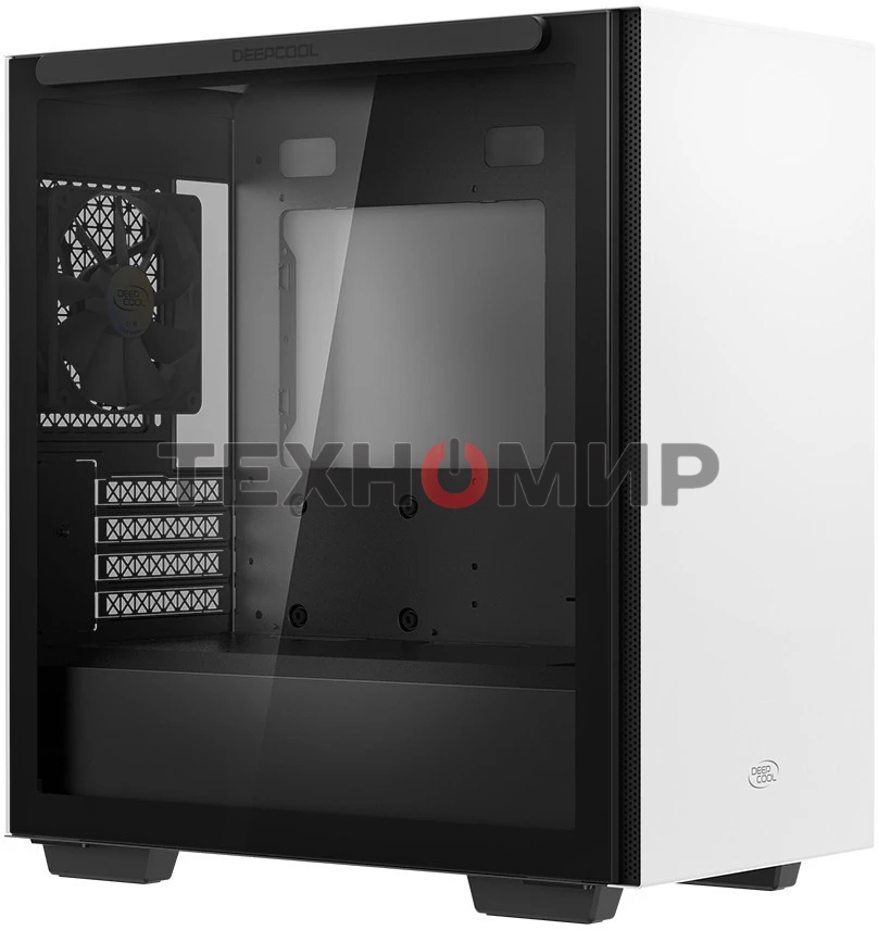 Компьютерный корпус Deepcool MACUBE 110 WH белый без БП ATX 1x120мм 2xUSB3.0 audio bott PSU