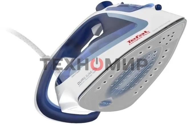 Утюг Tefal FV5736E0 2500Вт, 220г, синий