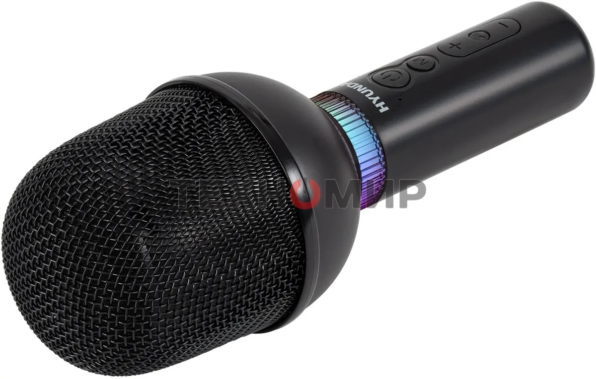 Микрофон беспроводной Hyundai H-MIC101 черный