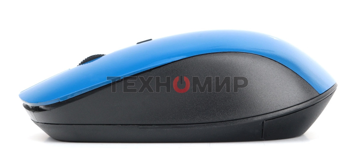 Мышь беспроводная Gembird MUSW-250-2 синий, 1600 dpi, радиоканал, USB, кнопки - 4