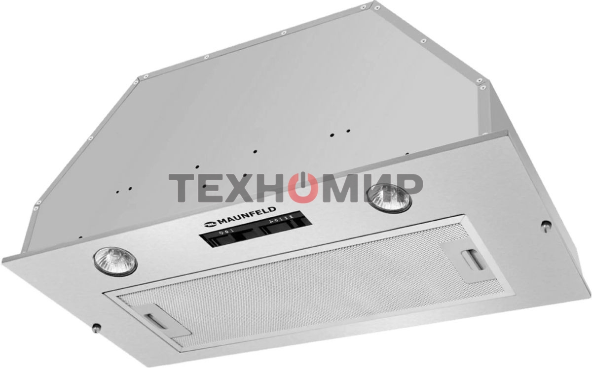 Вытяжка встраиваемая Maunfeld Crosby Light 70 нержавеющая сталь, 70 см, 800 куб. м/ч, 49 дБ