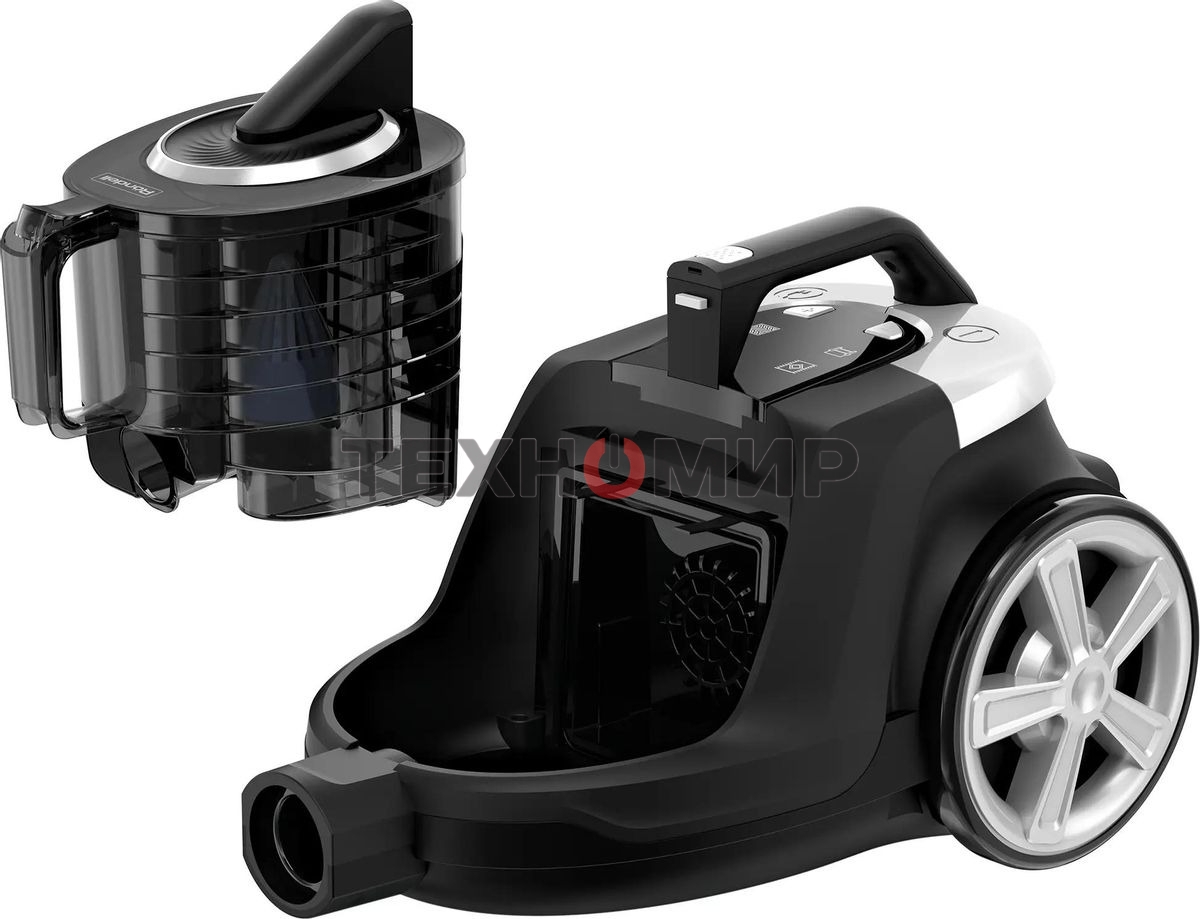 Пылесос Rondell RDE-2060 черный/серый, 500/2400 Вт, уборка сухой, пылесборник контейнер 2.5 л