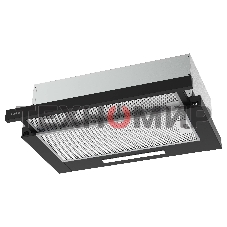 Вытяжка встраиваемая Evelux TEL 60 B черный, 60 см, 670 куб. м/ч, 46 дБ