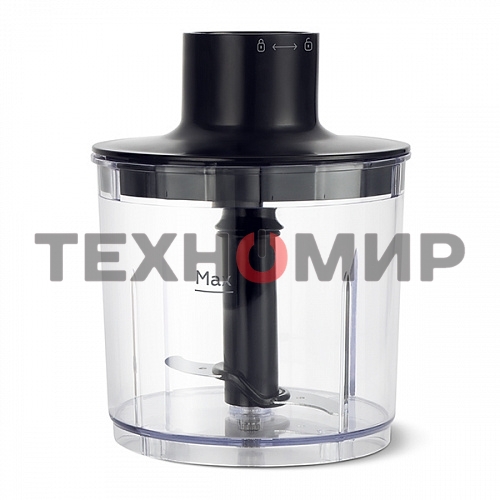 Блендер BQ HB522PS Black-Steel. 1000 Вт, 3 в1 Блендер + миксер + измельчитель