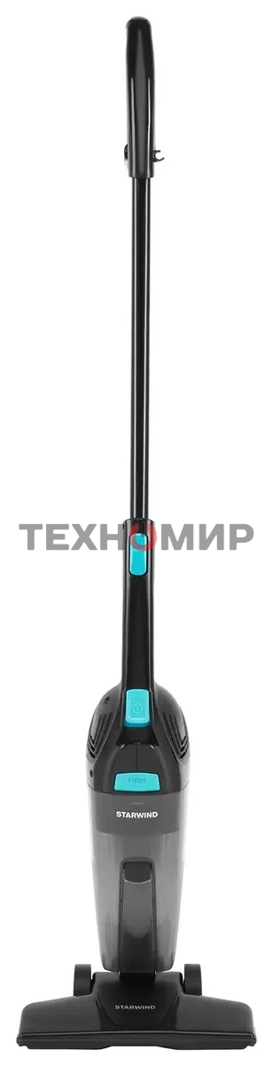 Вертикальный пылесос Starwind SCH1550 черный 800Вт уборка сухая контейнер
